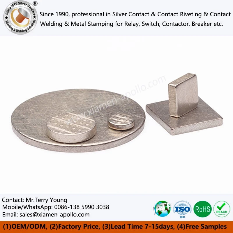 resistance brazing Silver Contacts resistance brazing Silver Contacts