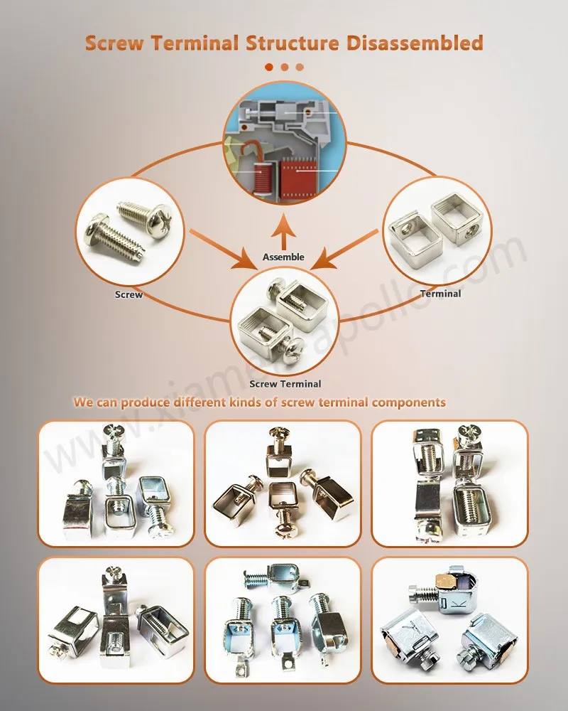 clamp screws Structure Disassembled clamp screws Structure Disassembled