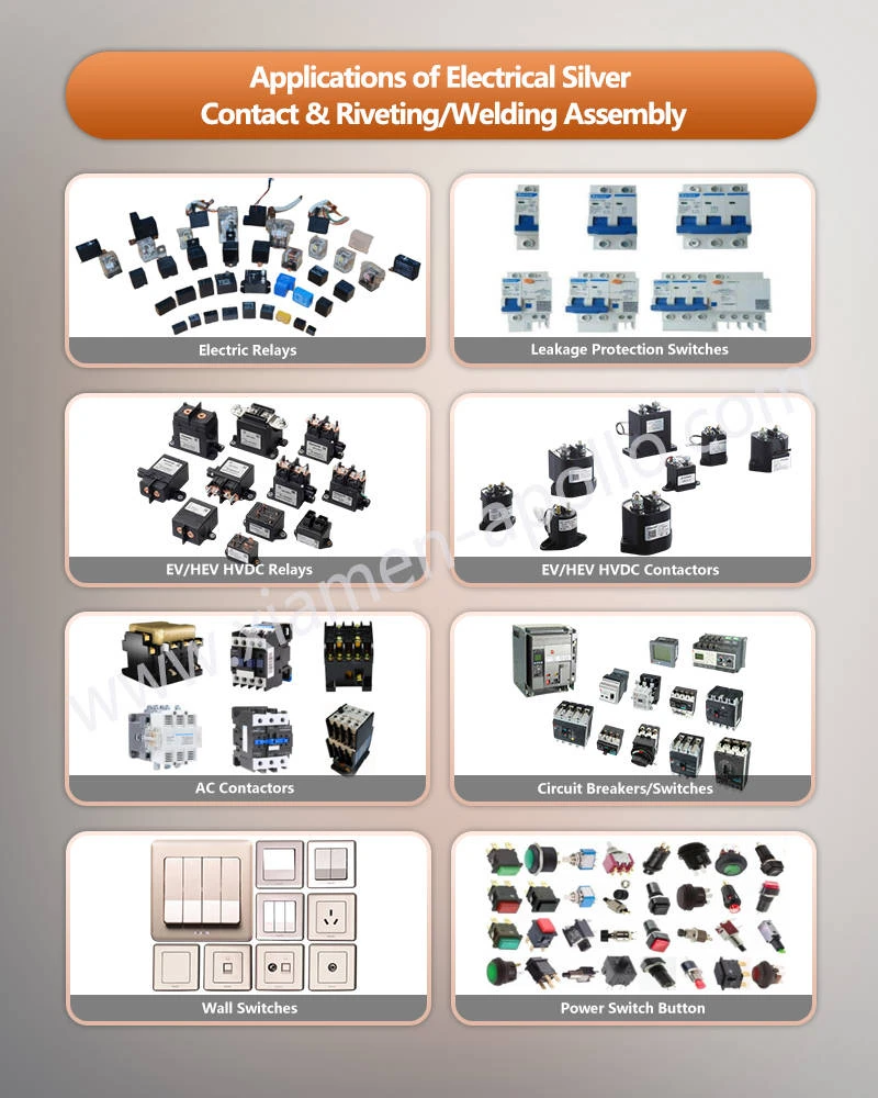 Applications of Copper Contact Terminal for EV HVDC Relay Contactor Applications of Copper Contact Terminal for EV HVDC Relay Contactor